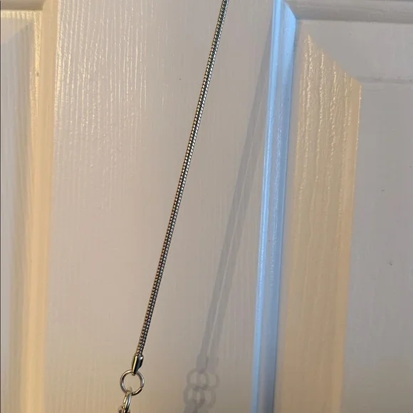 Kate Spade Black Clutch with gold strap - Picture 5 of 11